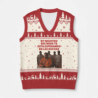 Maduro in Prison Meme Satire V-Neck Knit Sweater Vest Spanish Political Politcal Sarcasm - Wonder Print Shop