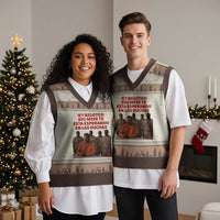 Maduro in Prison Meme Satire V-Neck Knit Sweater Vest Spanish Political Politcal Sarcasm - Wonder Print Shop