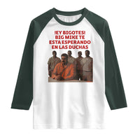 Maduro in Prison Meme Satire Raglan Shirt Spanish Political Politcal Sarcasm - Wonder Print Shop