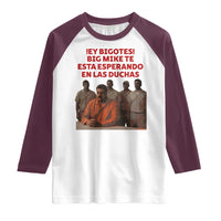 Maduro in Prison Meme Satire Raglan Shirt Spanish Political Politcal Sarcasm - Wonder Print Shop