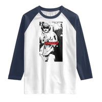 Wasted Maduro Meme Raglan Shirt Dictator’s Downfall Political Satire GTA Style - Wonder Print Shop