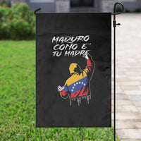 Maduro Cono e Tu Madre Garden Flag Venezuelan Protest Graffiti Graphic - Wonder Print Shop