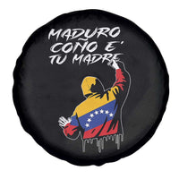 Maduro Cono e Tu Madre Spare Tire Cover Venezuelan Protest Graffiti Graphic - Wonder Print Shop