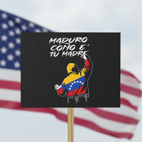 Maduro Cono e Tu Madre Protest Sign Venezuelan Protest Graffiti Graphic