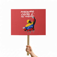 Maduro Cono e Tu Madre Protest Sign Venezuelan Protest Graffiti Graphic
