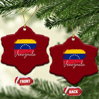 Venezuela Flag Pride Patriotic Ceramic Ornament for Venezuelan Roost - Wonder Print Shop