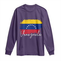 Venezuela Flag Pride Patriotic Long Sleeve Shirt for Venezuelan Roost - Wonder Print Shop