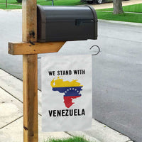We Stand With Venezuela Garden Flag Venezuelan Flag Unity Graphic - Wonder Print Shop