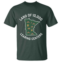 Land of 10000 Learing Centers Funny Minnesota Meme T Shirt Viral Education Typo Parody - Wonder Print Shop