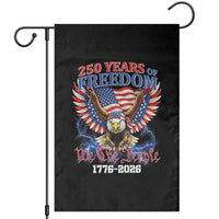 250 Years of Freedom 1776 2026 Patriotic Eagle Garden Flag We The People USA Semiquincentennial - Wonder Print Shop