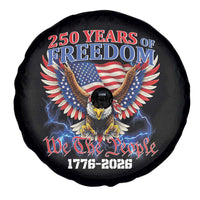 250 Years of Freedom 1776 2026 Patriotic Eagle Spare Tire Cover We The People USA Semiquincentennial - Wonder Print Shop