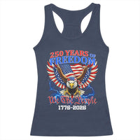 250 Years of Freedom 1776 2026 Patriotic Eagle Racerback Tank Top We The People USA Semiquincentennial - Wonder Print Shop