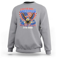 250 Years of Freedom 1776 2026 Patriotic Eagle Sweatshirt We The People USA Semiquincentennial - Wonder Print Shop