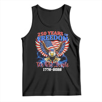 250 Years of Freedom 1776 2026 Patriotic Eagle Tank Top We The People USA Semiquincentennial - Wonder Print Shop