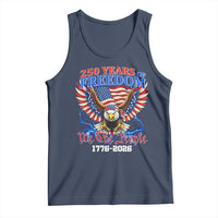 250 Years of Freedom 1776 2026 Patriotic Eagle Tank Top We The People USA Semiquincentennial - Wonder Print Shop