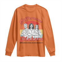 Difference Makers Teacher Appreciation Long Sleeve Shirt Empowering Minds & Advancing Equity Retro Educator - Wonder Print Shop