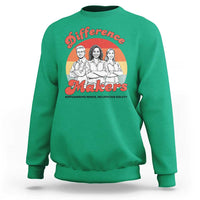 Difference Makers Teacher Appreciation Sweatshirt Empowering Minds & Advancing Equity Retro Educator - Wonder Print Shop