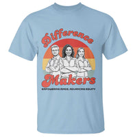 Difference Makers Teacher Appreciation T Shirt Empowering Minds & Advancing Equity Retro Educator - Wonder Print Shop