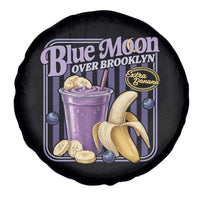 Blue Moon Over Brooklyn Banana Smoothie Aesthetic Spare Tire Cover Extra Banana Hockey Romance Retro Style - Wonder Print Shop