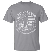 Just a Dad Who Came Back with the Milk T Shirt Funny Bigfoot Father's Day Sasquatch - Wonder Print Shop