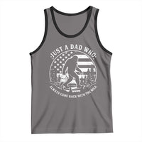 Just a Dad Who Came Back with the Milk Tank Top Funny Bigfoot Father's Day Sasquatch - Wonder Print Shop