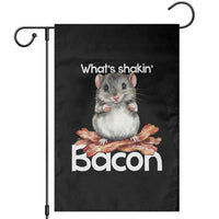 What is Shakin Bacon Funny Mouse Garden Flag Pun Animal Humor - Wonder Print Shop