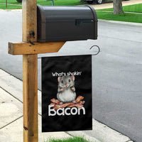 What is Shakin Bacon Funny Mouse Garden Flag Pun Animal Humor - Wonder Print Shop