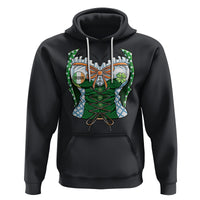 Funny St. Patricks Day Hoodie Women Leprechaun Costume - Wonder Print Shop