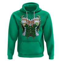 Funny St. Patricks Day Hoodie Women Leprechaun Costume - Wonder Print Shop