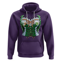 Funny St. Patricks Day Hoodie Women Leprechaun Costume - Wonder Print Shop