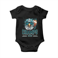Celebrated Eagles Baby Onesie Championship 2025 Retro