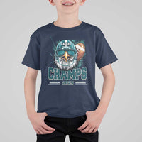 Celebrated Eagles T Shirt For Kid Championship 2025 Retro