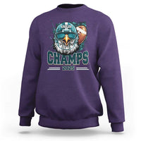 Celebrated Eagles Sweatshirt Championship 2025 Retro