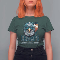Celebrated Eagles T Shirt For Women Championship 2025 Retro