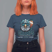 Celebrated Eagles T Shirt For Women Championship 2025 Retro