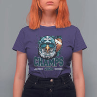 Celebrated Eagles T Shirt For Women Championship 2025 Retro