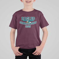 Celebrated Eagles T Shirt For Kid Championship 2025