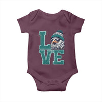 Eagles Inspirational Baby Onesie LOVE Cool Eagle Lover Vintage