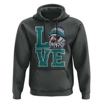 Eagles Inspirational Hoodie LOVE Cool Eagle Lover Vintage