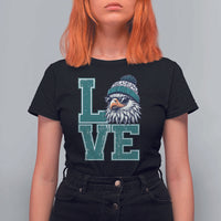 Eagles Inspirational T Shirt For Women LOVE Cool Eagle Lover Vintage