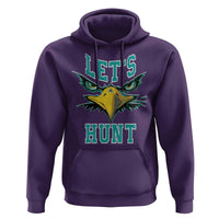 Eagles Inspirational Hoodie Green Birds Let's Hunt