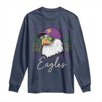 Mardi Gras Eagles Long Sleeve Shirt 2025 Champs NOLA Louisiana