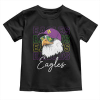 Mardi Gras Eagles Toddler T Shirt 2025 Champs NOLA Louisiana