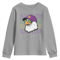Mardi Gras Eagles Youth Sweatshirt 2025 Champs NOLA Louisiana