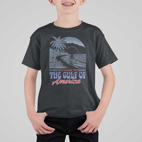 Welcome To America's Gulf T Shirt For Kid Retro Vintage Beach