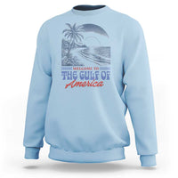 Welcome To America's Gulf Sweatshirt Retro Vintage Beach