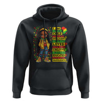 I Am Black Child Hoodie Locd Girl African American Pride Black History Month