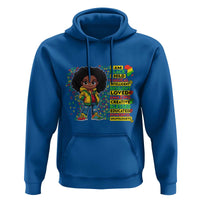 I Am Black Child Hoodie Afro Girl African American Pride Black History Month