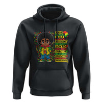 I Am Black Child Hoodie Afro Boy African American Pride Black History Month