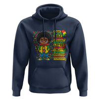 I Am Black Child Hoodie Afro Boy African American Pride Black History Month